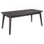 Ensemble de 3 tables basses rectangulaires noires