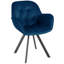 Aella Dinning Chair 2pack Grey Velvet-702369502