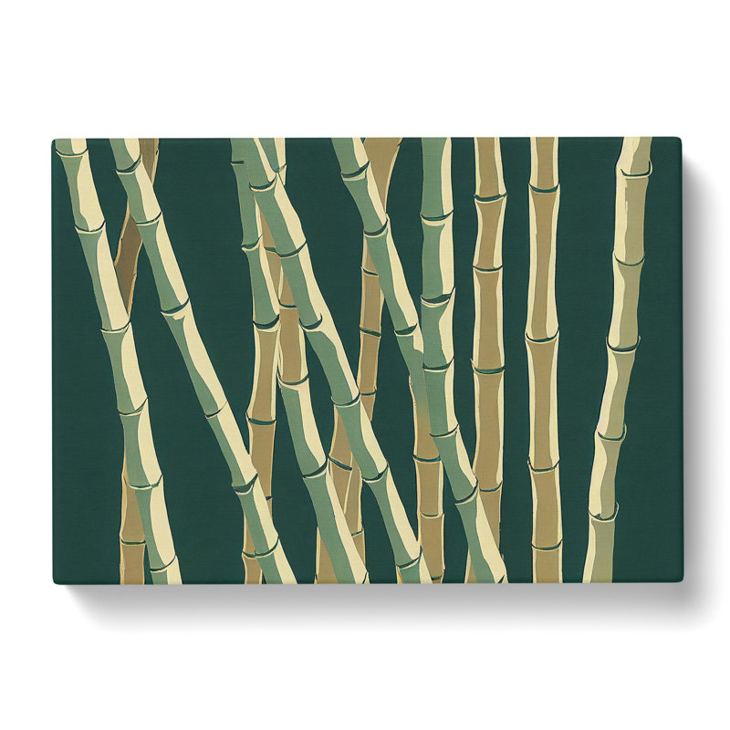 Exotic Bamboo Forest - Wrapped Canvas, 50cm H x 76cm W x 3cm D