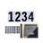 Metro Locking Security Wall Mount Mailbox, Granite,Medium