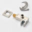 Ensemble de système de douche de plafond avec douche à main et pomme de douche 16 po-118580272