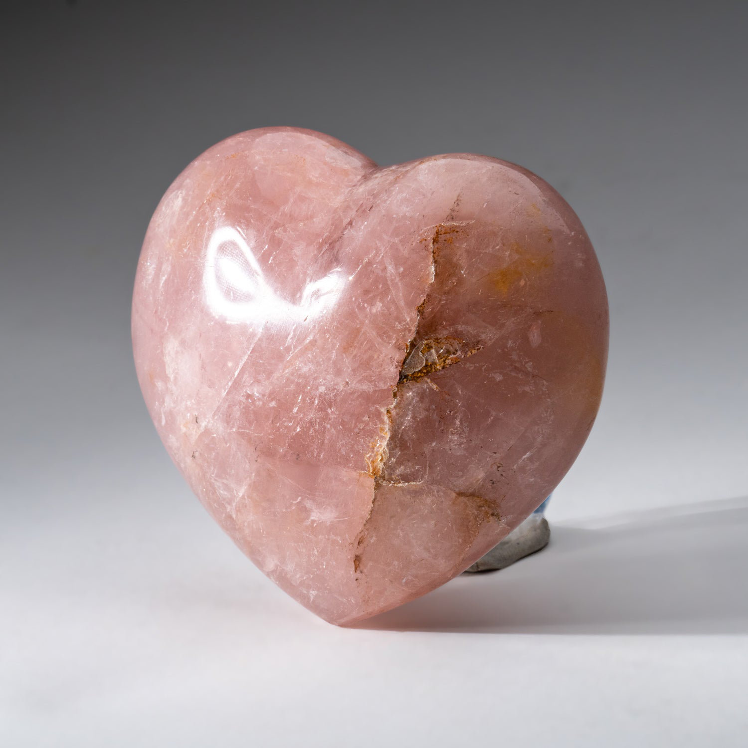 Astro Gallery of Gems Rose Quartz Heart Cloche (0.99 Lbs) Wayfair