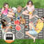Tapis extérieur en plastique à motif géométrique pour pique-nique dans la cour-1476561099-1476561101