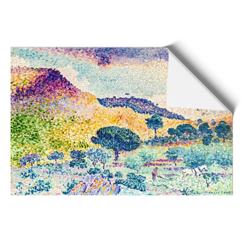 The Chain Of The Moors by Henri-Edmond Cross - No Frame Painting, 21cm H x 30cm W x 0.1cm D
