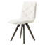 Ensemble de chaises de salle à manger de style Mid-Century moderne avec pieds en bois massif et coussin en tissu-129889680