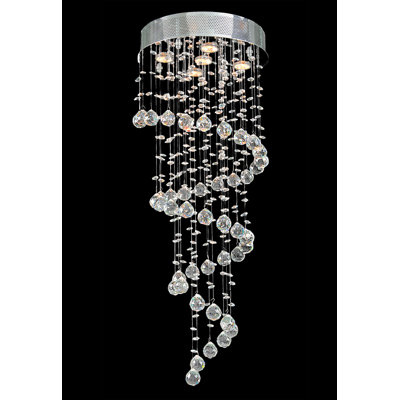 Carma 5 - Light Dimmable Tiered Chandelier