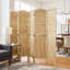 Paravent pliant en bois massif - Paravent-129130207-129130208