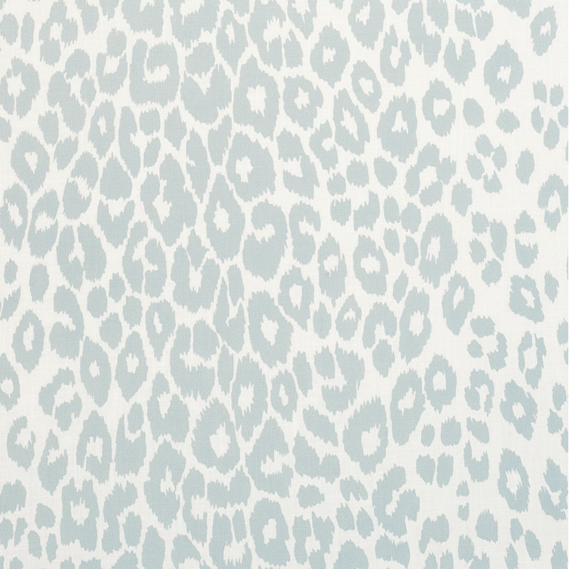 Iconic Leopard Indoor/Outdoor Fabric, Sky