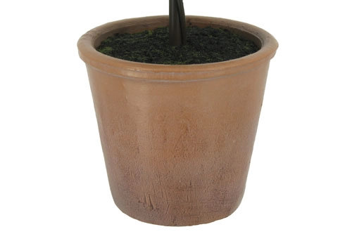 24" Artificial Boxwood Plant in Topiary Pot
