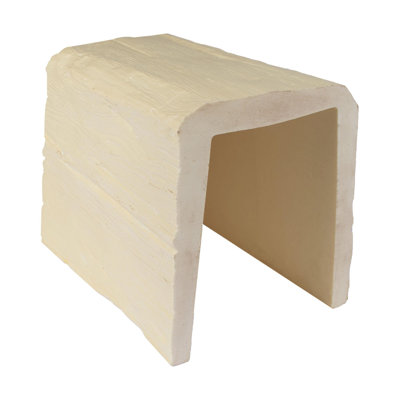 12" H x 10" W x 6" D Vintage Faux Wood Beam