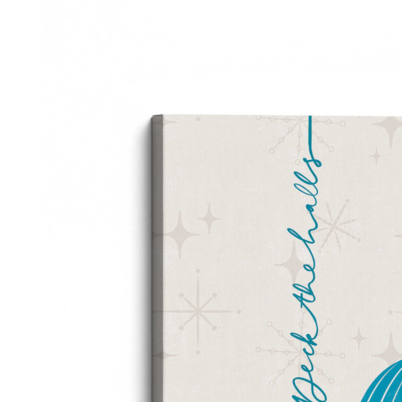 «Elegant Holiday Ornaments I», reproduction sur toile, H 18 po x l 12 po x P 1,25 po, Toile tendue