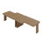 Modern Minimalist Coffee Table Set, Rectangle Coffee Table With Splicing Design-1446998157