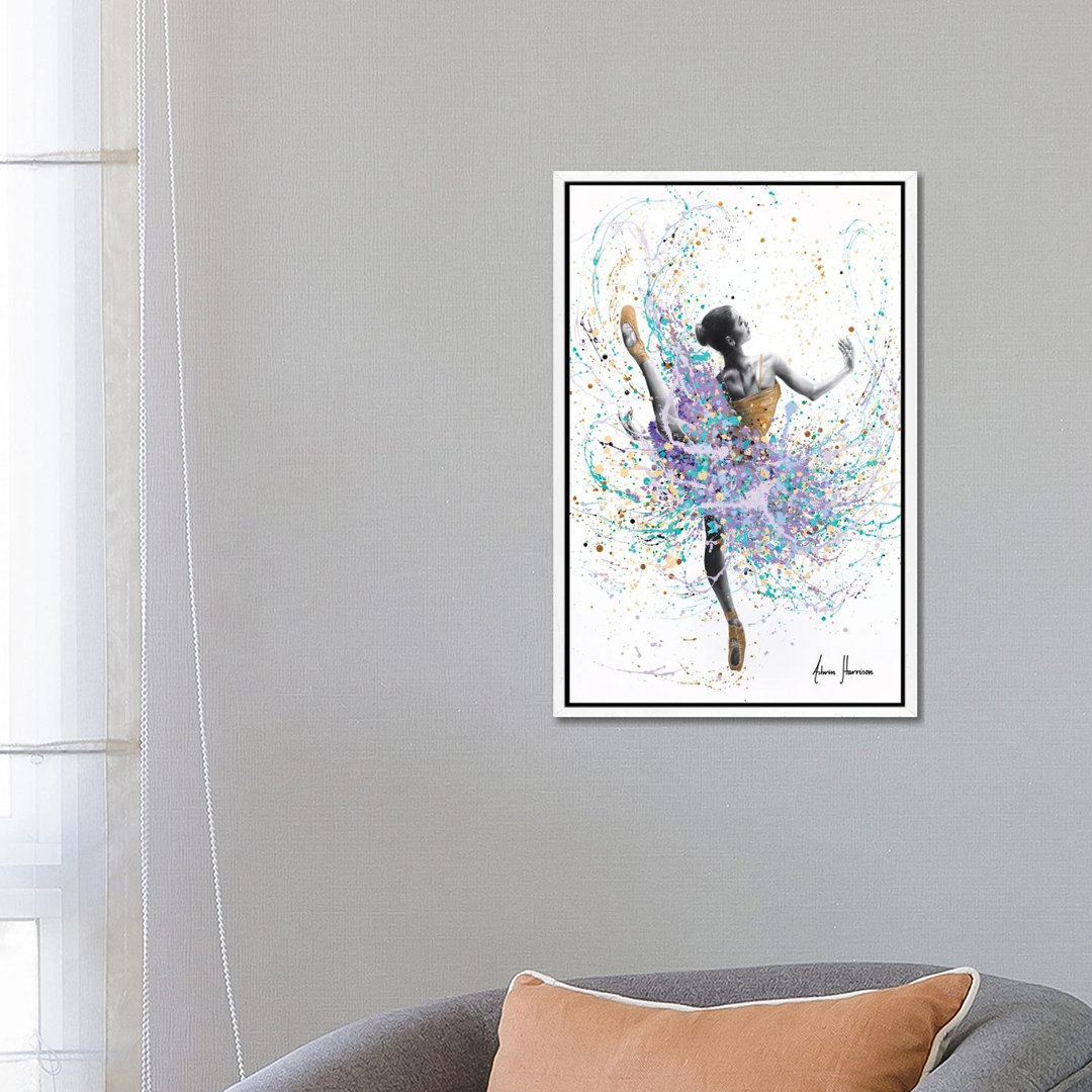 Floret Ballet von Ashvin Harrison - Galerie-verpackte Leinwand Giclée