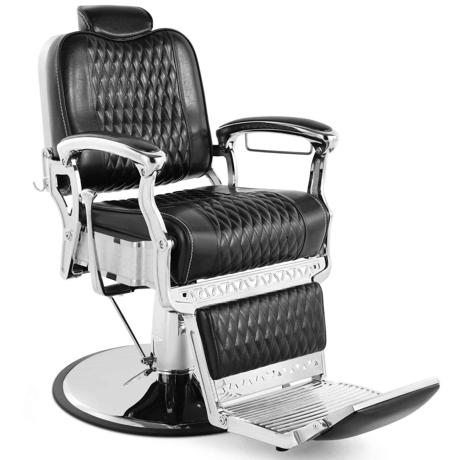 The Twillery Co. Levant Retro Barber Chair Classic Heavy Duty Barber