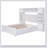 Wooden Bed With All-In-One Cabinet And Shelf-341904051