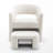 Kyah Upholstered Barrel Chair With Ottoman-1755270613