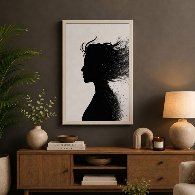 Print, 30x20 - 76.2 x 50.8 cm, Teal Border