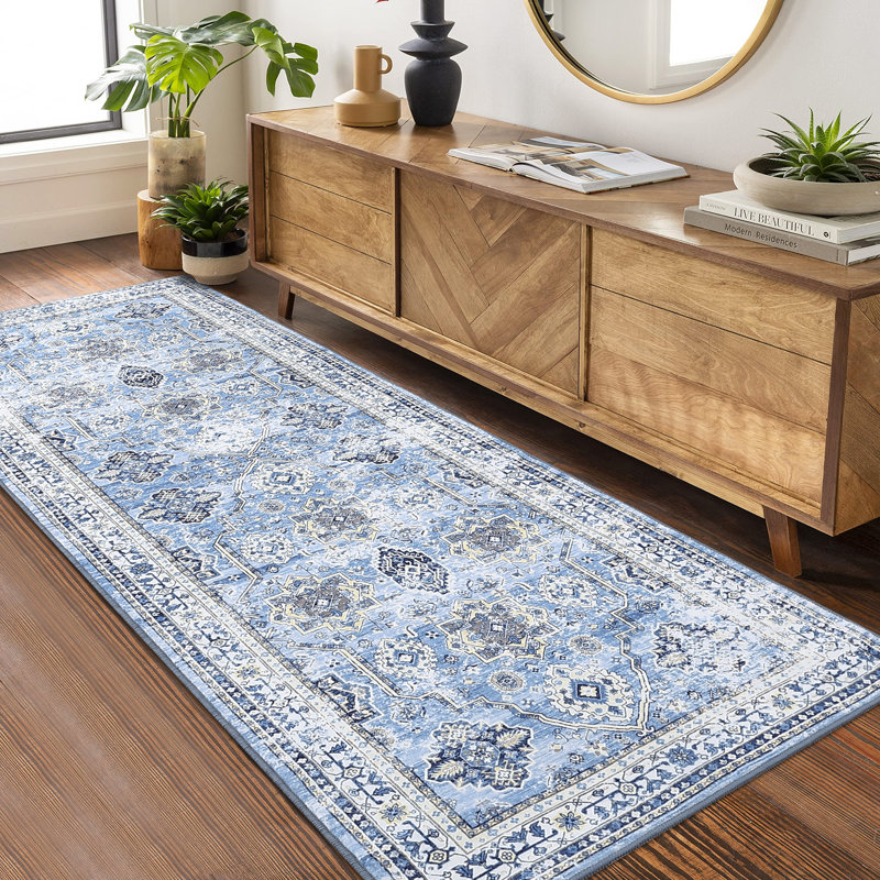Tapis Trevares avec envers antidérapant, Tapis de couloir 2 pi x 6 pi