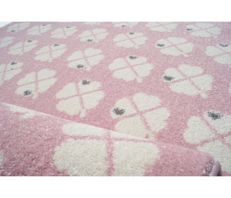 Kleeblatt Rectangle 120 cm x 180 cm Floral Area Rug