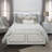 Happy Together Cotton 3 Piece Duvet Cover Set-1464143876