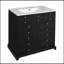 Meuble-lavabo autoportant de 30 po avec armoire de rangement