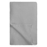 Alba Oversized Heavy-Knit Waffle Weave Cotton Bed Throw