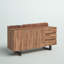 Buffet en bois d'acacia massif Burnell
