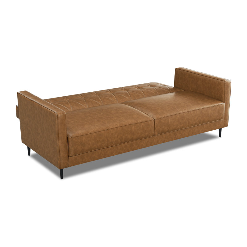 Hasret 3 Seater Faux Leather Sofa Bed