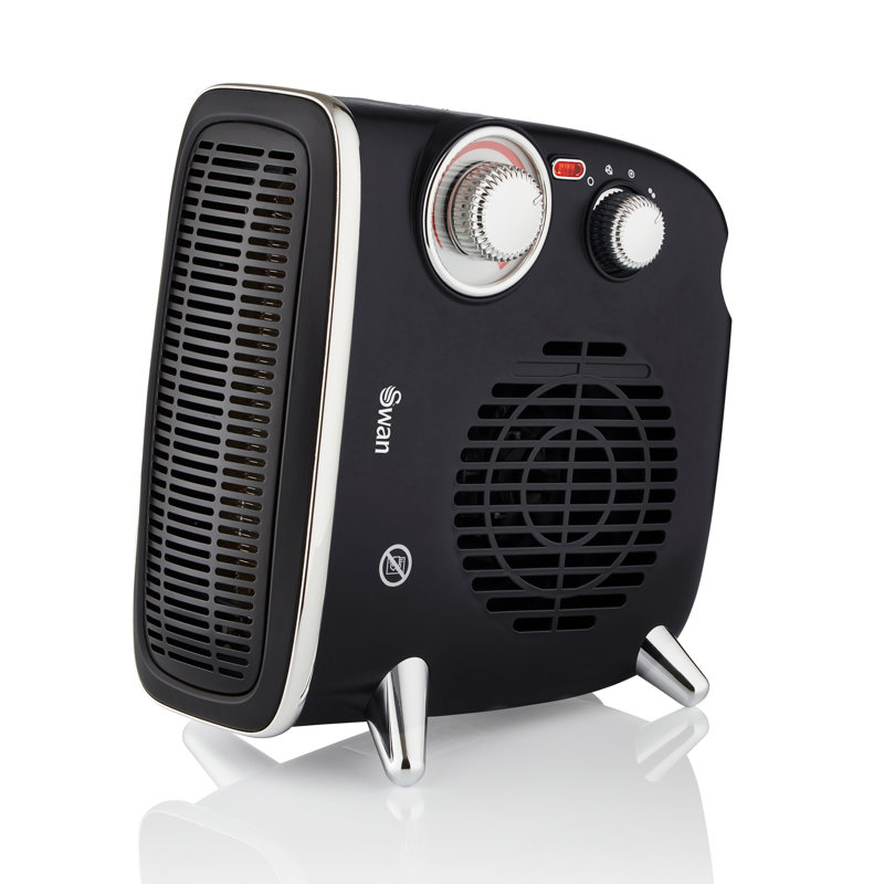 Swan 2000 BTU Electric Compact Space Heater with Adjustable Thermostat