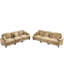 Canapé modulaire en chenille de café à 3 places avec accoudoirs évasés Soft And Smooth-738627800