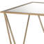 Table de bout à miroir Elegant Ash