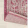 Aaleayah Medallion Textured Weave Fuchsia/Light Gray Indoor/Outdoor Rug