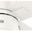 Ventilateur de plafond standard à 4 pales de 42 po avec chaîne de traction et ensemble d'éclairage inclus Beck-90708289