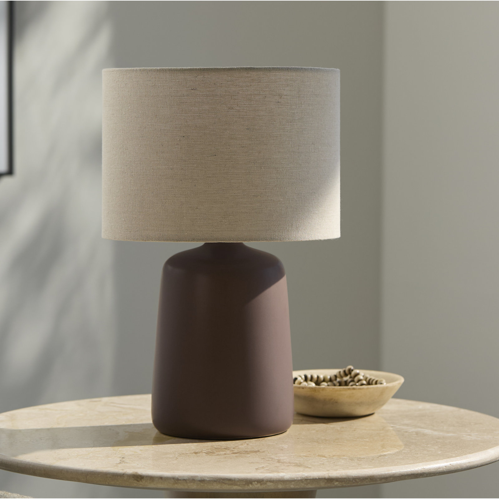 Pramit Ceramic Table Lamp, Blue