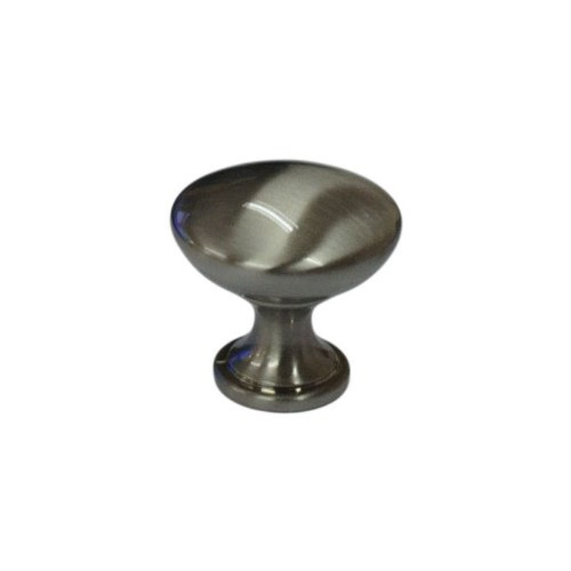 Multipack de boutons de champignon Dietermund, Nickel satiné brossé