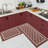 Kitchen Rug Mats 2 Pcs Soft Kitchen Mat Anti Slippery and Machine Washable-633268326-633268320