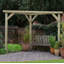 2.13m x 2.94m Solid Wood Pergola