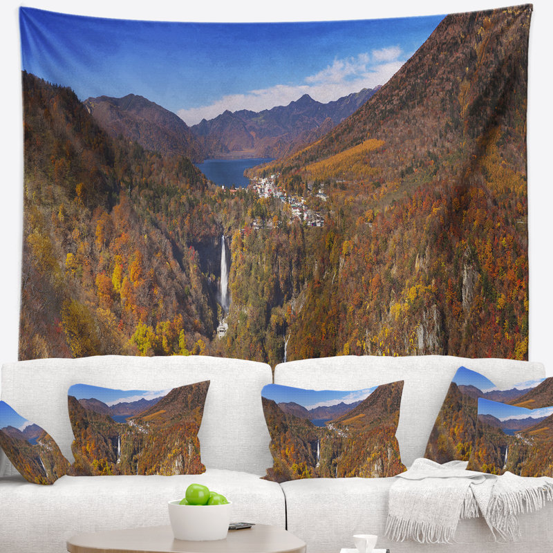 Polyester Tapestry, 78" H x 92" W