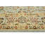 Tapis fait à la main Ankara Abrad - bleu clair - beige, 3 pi 0 po x 5 pi 2 po