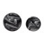 Objets décoratifs pour la décoration intérieure - Orbes de verre modernes et statues de sculpture pour le style des tablettes, des décorations de cuisine ou des décorations pour le salon et le bureau - ensemble de 2-2025402303