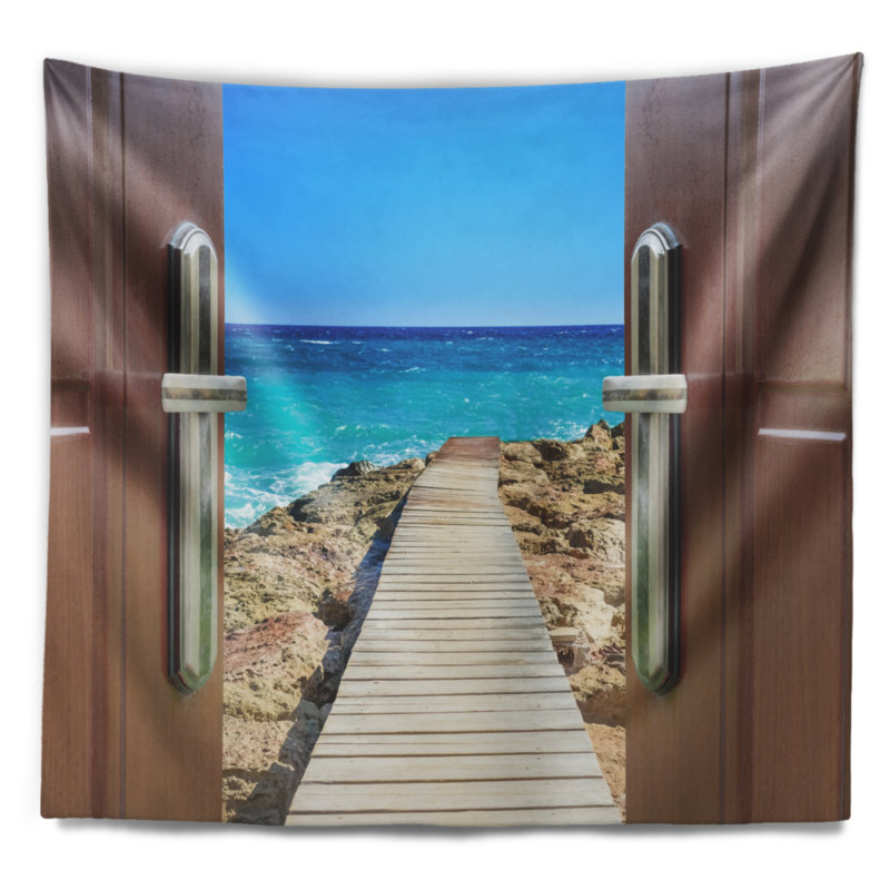 Polyester Tapestry, 68" H x 80" W