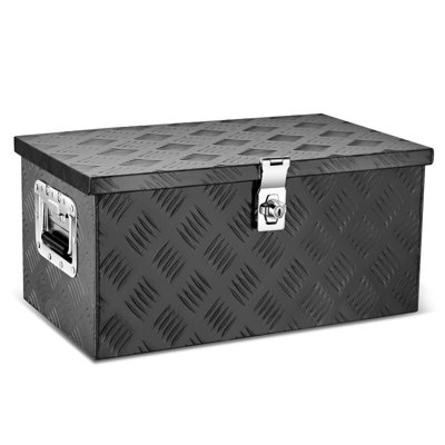 Remorque de rangement pour camion de 20 po en aluminium avec poignée latérale fixe