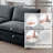 Comfortable Single Deep Seat Sofa With One Pillow, Suitable For Living Room And Bedroom, Club Multiple Occasions-838923619