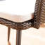 Hiro Wicker Premium All-Weather Wicker Outdoor Dining Armchair with Cushion-23230590