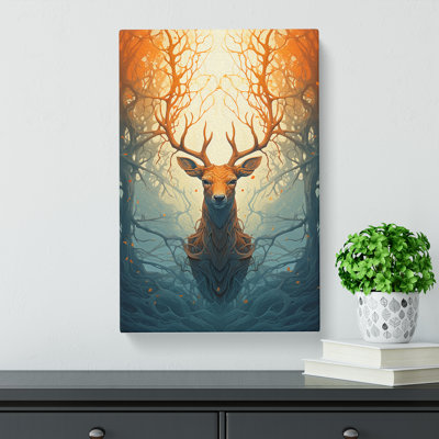 Deer Conceptual No.2 - Wrapped Canvas