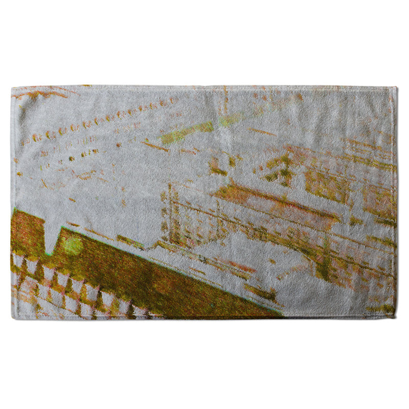Cotton Tea Towel Kitchen Towel, Brown
