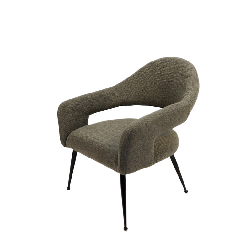 Chaise d'appoint large de 30 po Dametta