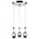  Home Clear Acrylic Glass-Shape Smart Rgb Pendant Light