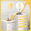 5 W, ampoule à DEL à intensité variable G45, blanc chaud E26 / culot moyen (standard) (ensemble de 6)-134874101