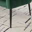 Canapé rembourré en velours 2 places avec 3 coussins-115629096